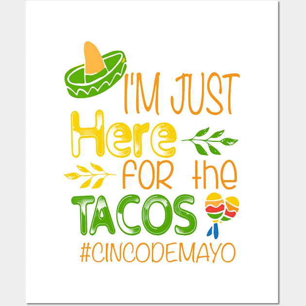 Cinco-De-Mayo Funny, Kids Cinco De Mayo Party Wall Art by SamiSam